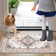 Tapis gris lavable à la machine Groner