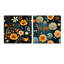 Criss - Ensemble de 2 verres muraux abstraits en acrylique Mid-Century-103931183