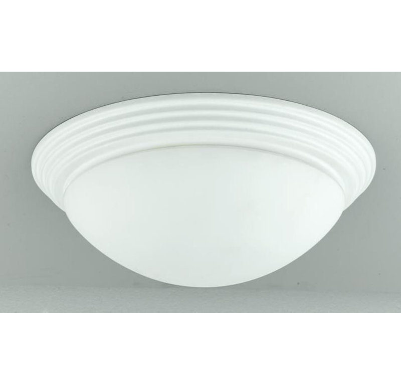 Bruyn Acrylic Flush Mount, White