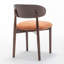 Chaise d'appoint rembourrée en bois massif-342170771