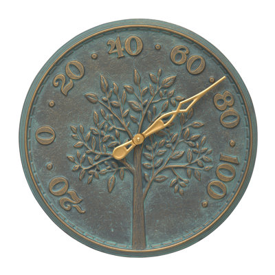Tree of Life Indoor/Outdoor Wall Thermometer