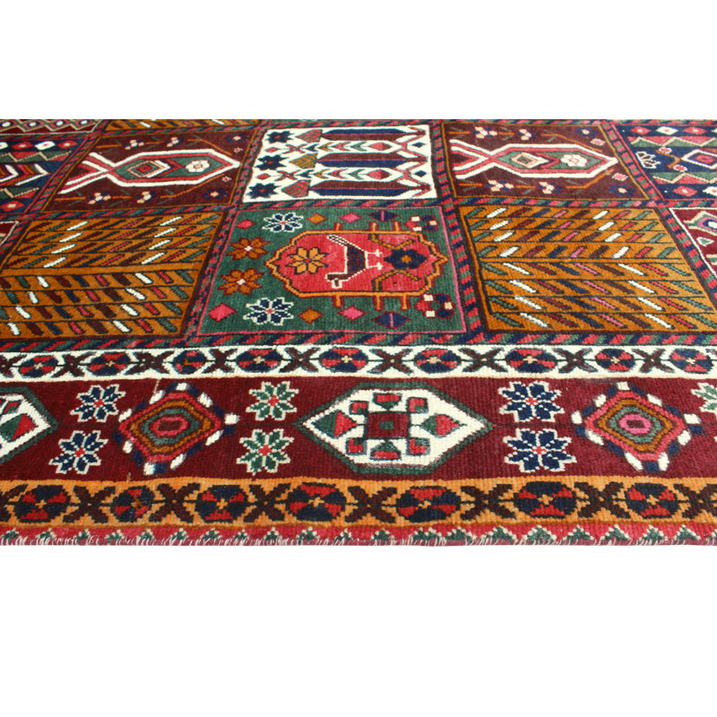 Tapis aubergine délavé Khusbu Karly