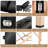 Adjustable Massage Bed Portable Spa Table with Headrest-1515796758-1609514534
