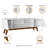 Marcus 63" TV Stand In White-199929735