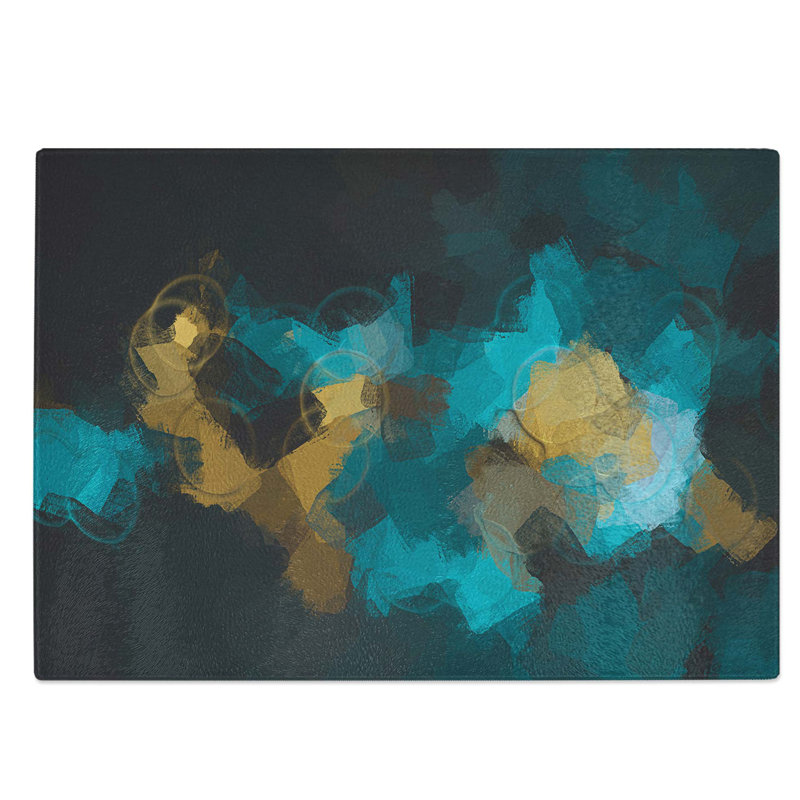 Glass Light Blur in Abstract Chopping Board, 39 cm W x 28.5 cm L