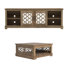 Korbin 2 Piece Modern Coordinated Living Room Storage Set