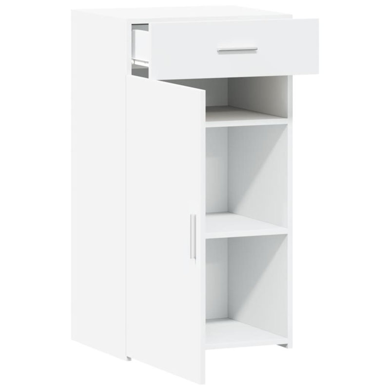 Neelum Sideboard, 93cm H x 50cm W x 42.5cm D, White