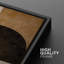 «Neutral Earth Tone Geometric Abstract Modern Minimalist Shapes», reproduction d'art encadrée sur toile de la chambre principale, 2 pièces-124932962-124932961