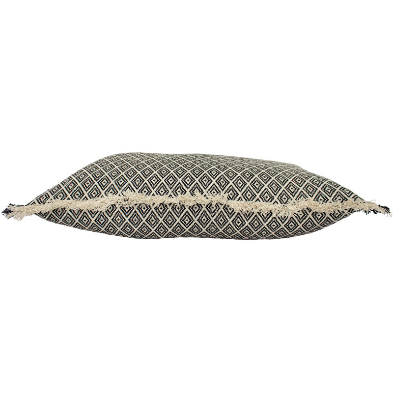 Geometric Rectangular Cushion, Polyester/Polyfill