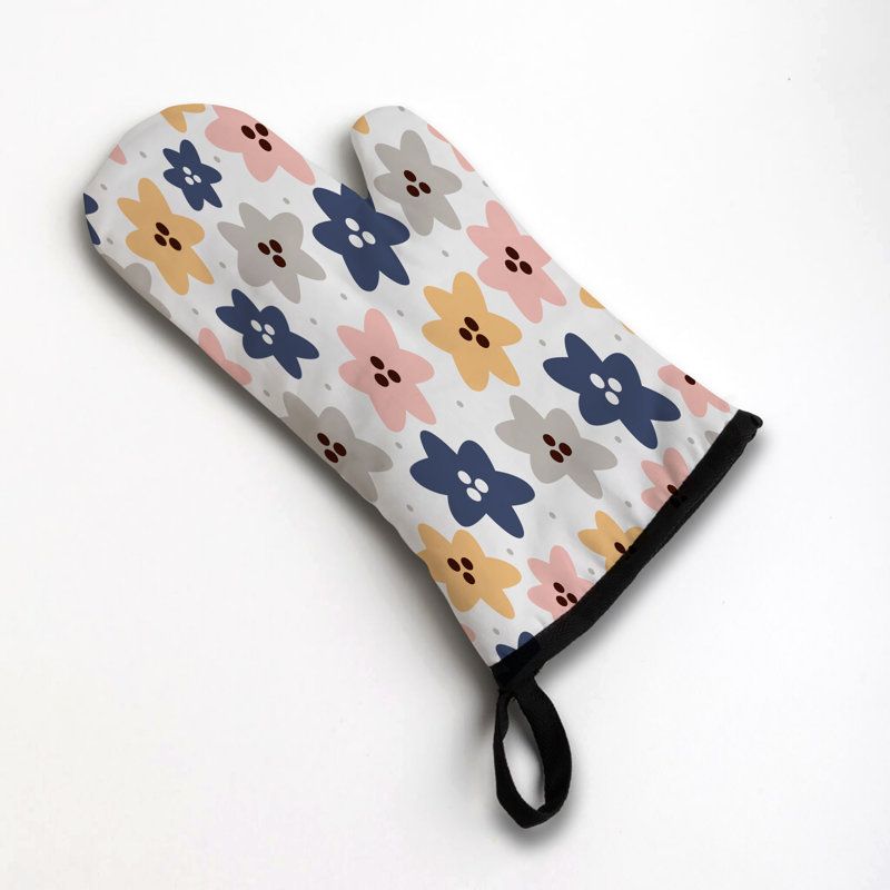 Sergé en coton Flirty Blossoms