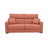 Bellinda Italian 81" Modern Stain and Abrasion Resistant Performance Fabric Queen Size Sleeper Square Arm Sofa Bed with Adjustable Headrests-59051731