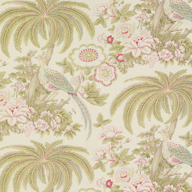 Tissu Schumacher x Celerie Kemble, Floraison éclatante