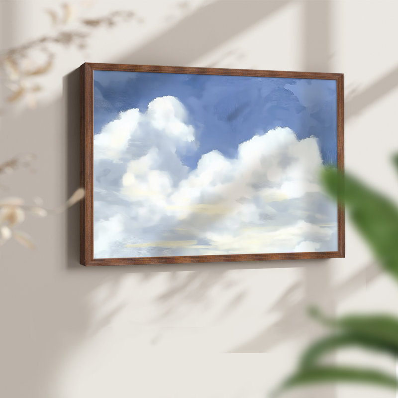 Série paysage - Liv - Reproduction encadrée - Restickable
