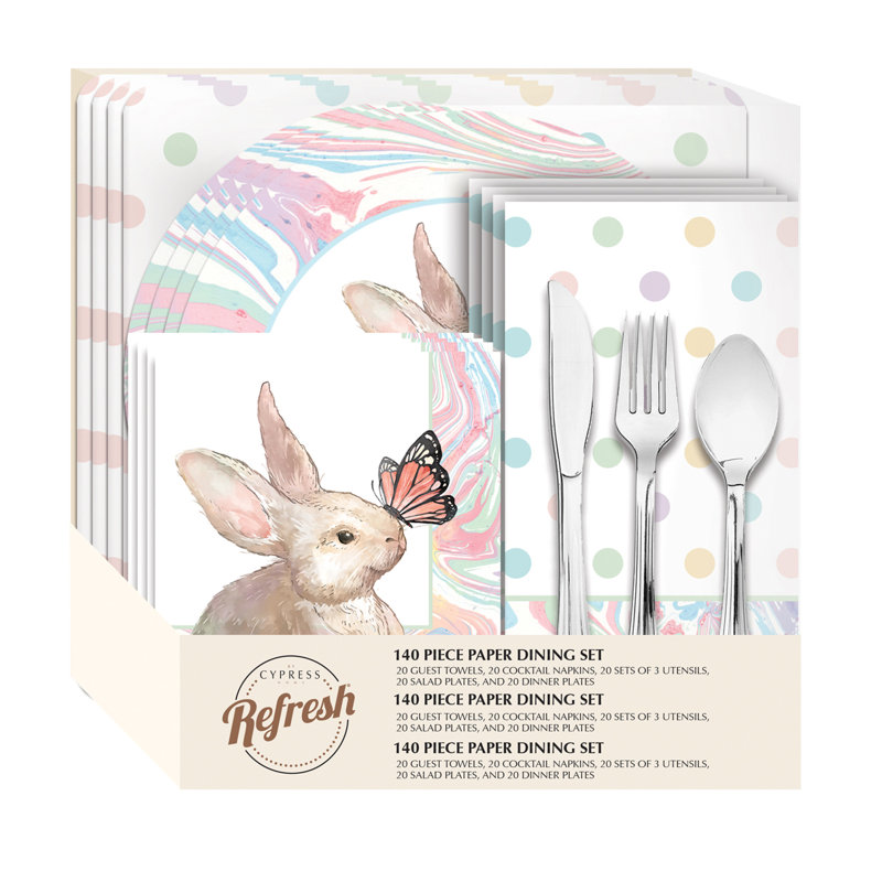 Ensemble de 10 invités pour les fêtes de salutation douces