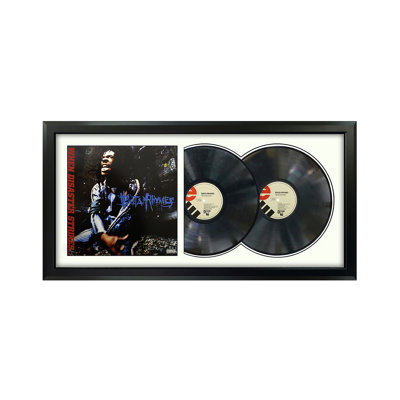 Busta Rhymes "When Disaster Strikes" Framed Double Record with White Mat