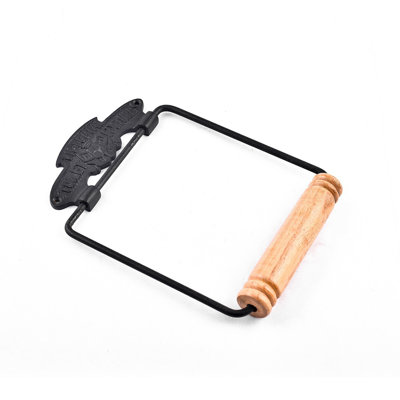 Porte-papier hygiénique en aluminium noir