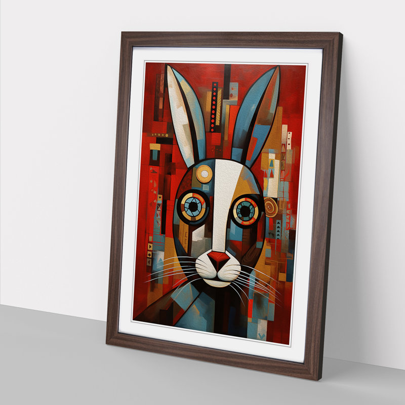Hare Constructivism No.2 - Framed Print