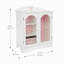 Teamson Kids Princess Toy Closet Double Door Shaker Dresser with Hangers for 18" Dolls-1281494715