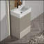 Meuble-lavabo rayé avec lavabo en céramique 20 po Gada pour salle de bain moderne-1697318296