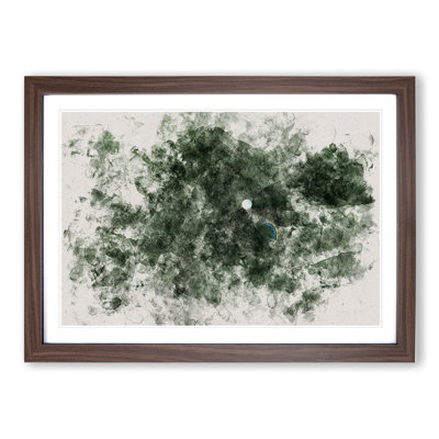 On the Golf Course - Picture Frame Painting