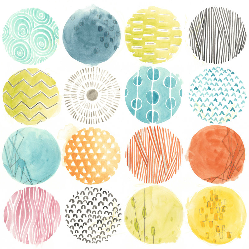 Motif Pop I, H 12 po x l 12 po x P 1,25 po