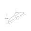 Non-Slip Standard Hanger for Dress/Shirt/Sweater-18558539