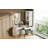 Versatile Makeup Vanity Desk With Mirror And Charging Station, Dressing Table With 8 Hidden Storage Compartments, Computer Desk With 3 Drawers, 2 Cabinets And Open Shelves,Home Office Desk,