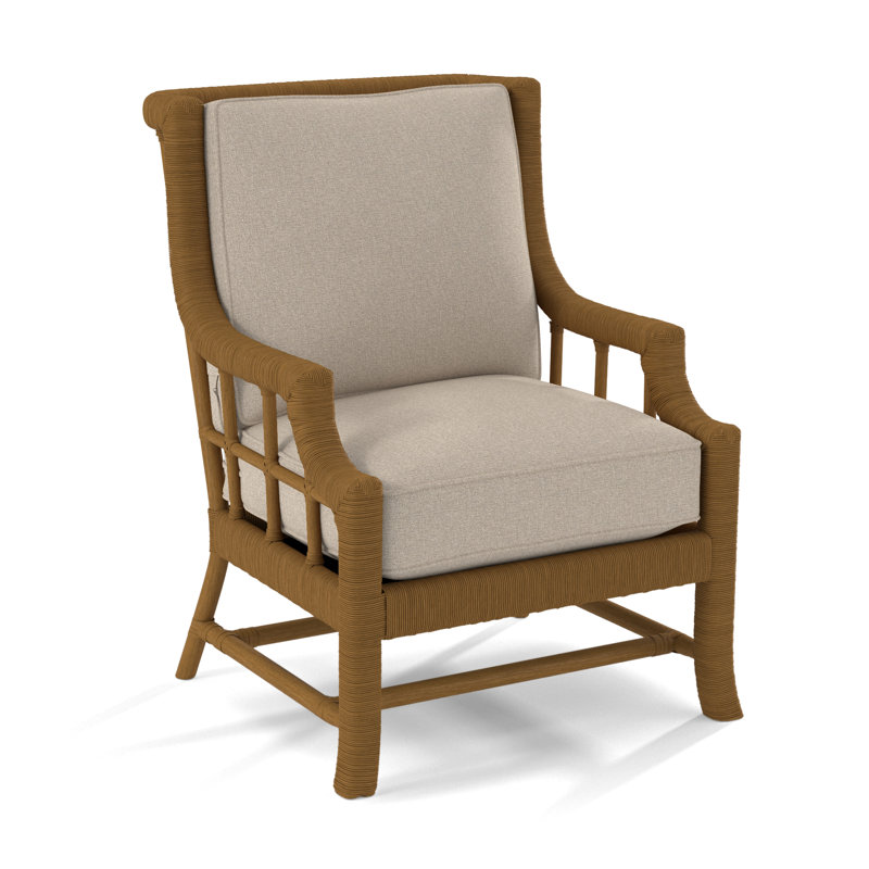 Fauteuil Lafayette, Performance Crypton coquille d'œuf; 0884-93, Noisette