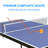 Table Tennis Table With Ping Pong Net Set, Foldable & Portable For Indoor Game,3 Balls