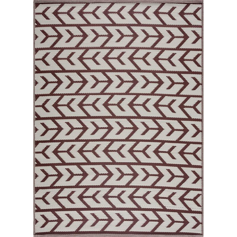 Aamyah Geometric Indoor / Outdoor Rug, Rectangle 6'x9'
