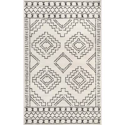 Tapis gris anthracite Lynda