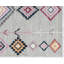 Tapis gris à motif tribal autochtone Spurgeon-32973145