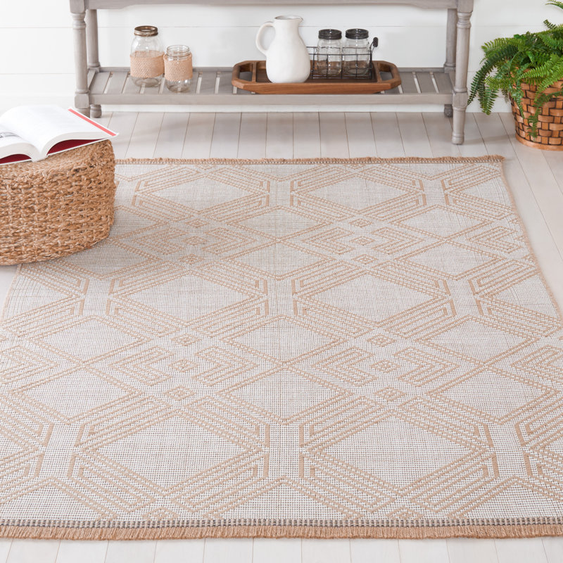 Tapis à motif géométrique Balhi Aspect Performance, Rectangle 4 pi x 6 pi