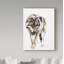 Tellico «European Wolf», reproduction de peinture acrylique sur toile tendue-27652749