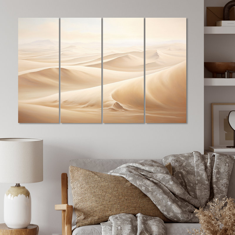 Ensemble de décoration murale Minimalisme Desert Sands Of Serenity III - Paysages