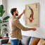 Koi in Stillness Japandi - Wrapped Canvas-1647070614-1647070620