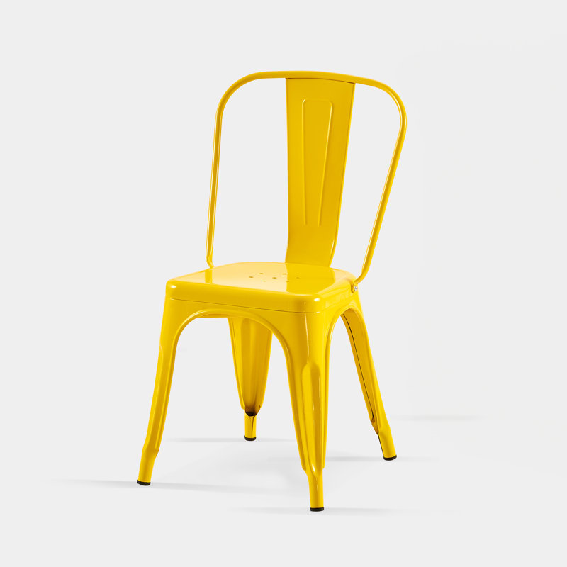 Chaise de salle à manger Kalya, 4, Jaune
