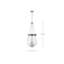 Luminaire suspendu urne 3 lumières Avard-88590732