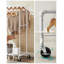 Gyan 100cm Rolling Clothing Rack