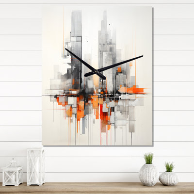 Jazzminn - Abstract Collages Wall Clocks