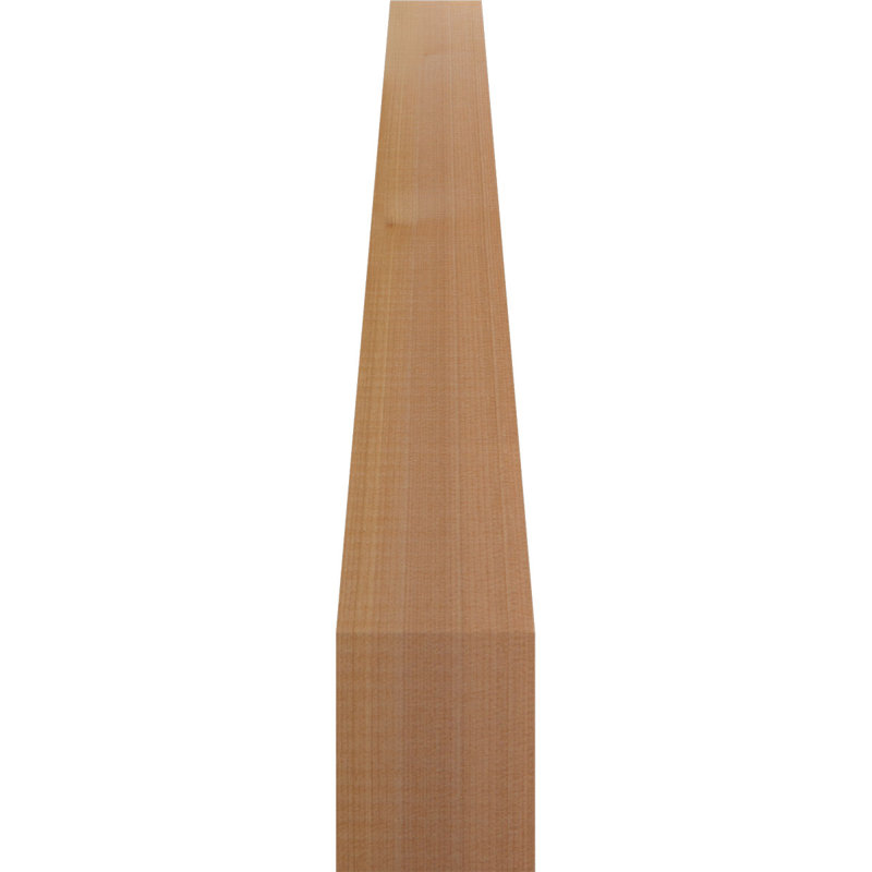 Attelle de genou traditionnelle, H 22 po x l 3,5 po x P 22 po, Cèdre rouge de l'Ouest (lisse)