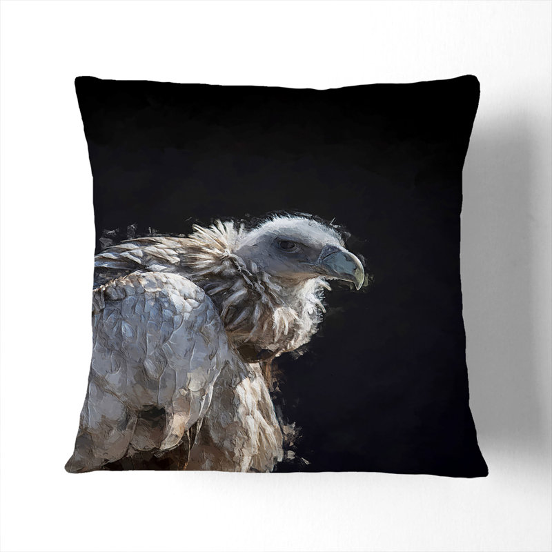 Square Throw Cushion, Stone, 40cm H x 40cm W x 15cm D