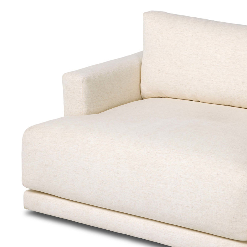 Jennings Sofa - 85"-Crypton Nomad Snow