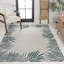 Tapis intérieur / extérieur vert / crème Caherty Coastal Cottage-1364251082-1399593183
