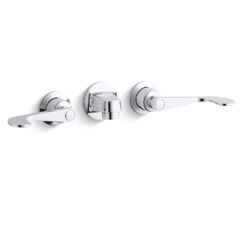 Triton Wall mounted Bathroom Faucet with Drain Assembly