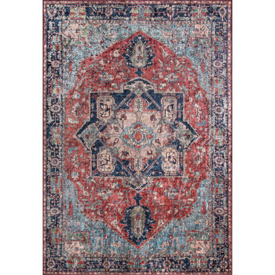 Tapis oriental rouge Katherine