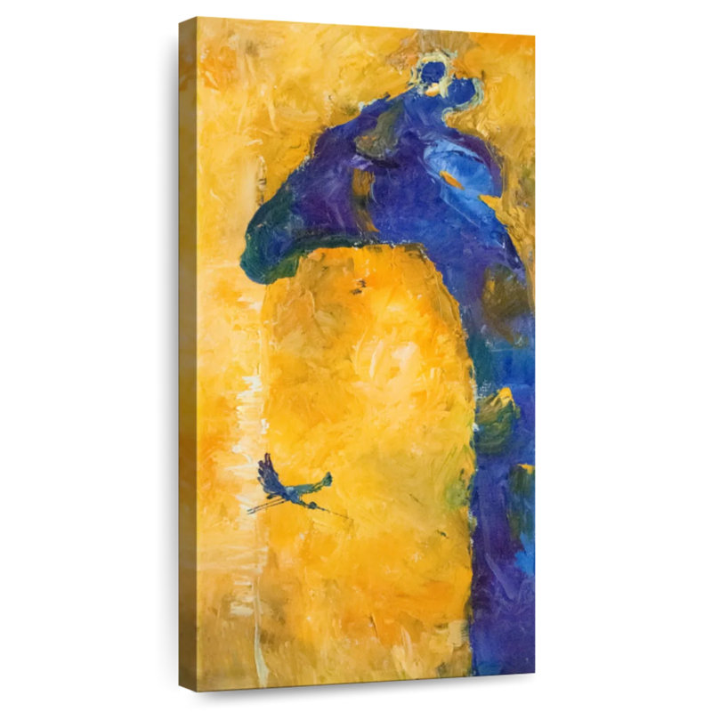 Girafe abstraite, H 36 po x l 18 po
