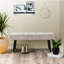 Banc rembourré 39,4 po Velours côtelé-1170711458