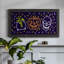 Toile encadrée néon d'Halloween de qualité supérieure - prête à être accrochée-88113884-88113885