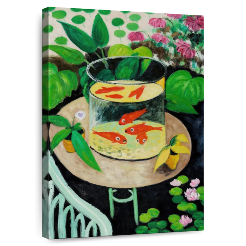 Goldfish 1912, 48" H x 32" W
